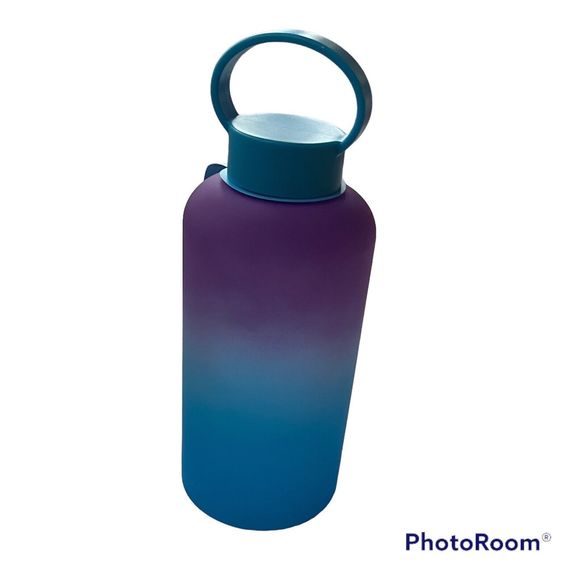 Formfit Tone Ombré Purple and Blue 33.8 oz Plastic Water Bottle - Picture 3 of 6